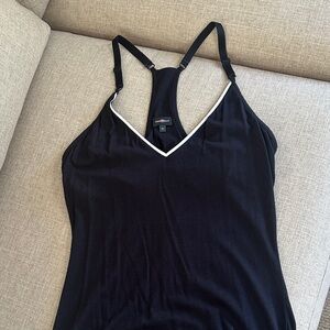 Cosabella Black and White Pajama Top